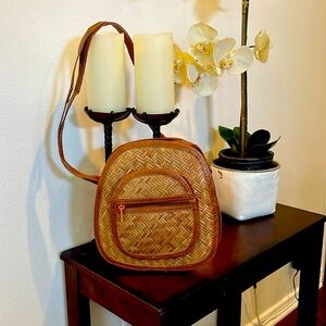 Bamboo Straw Purse